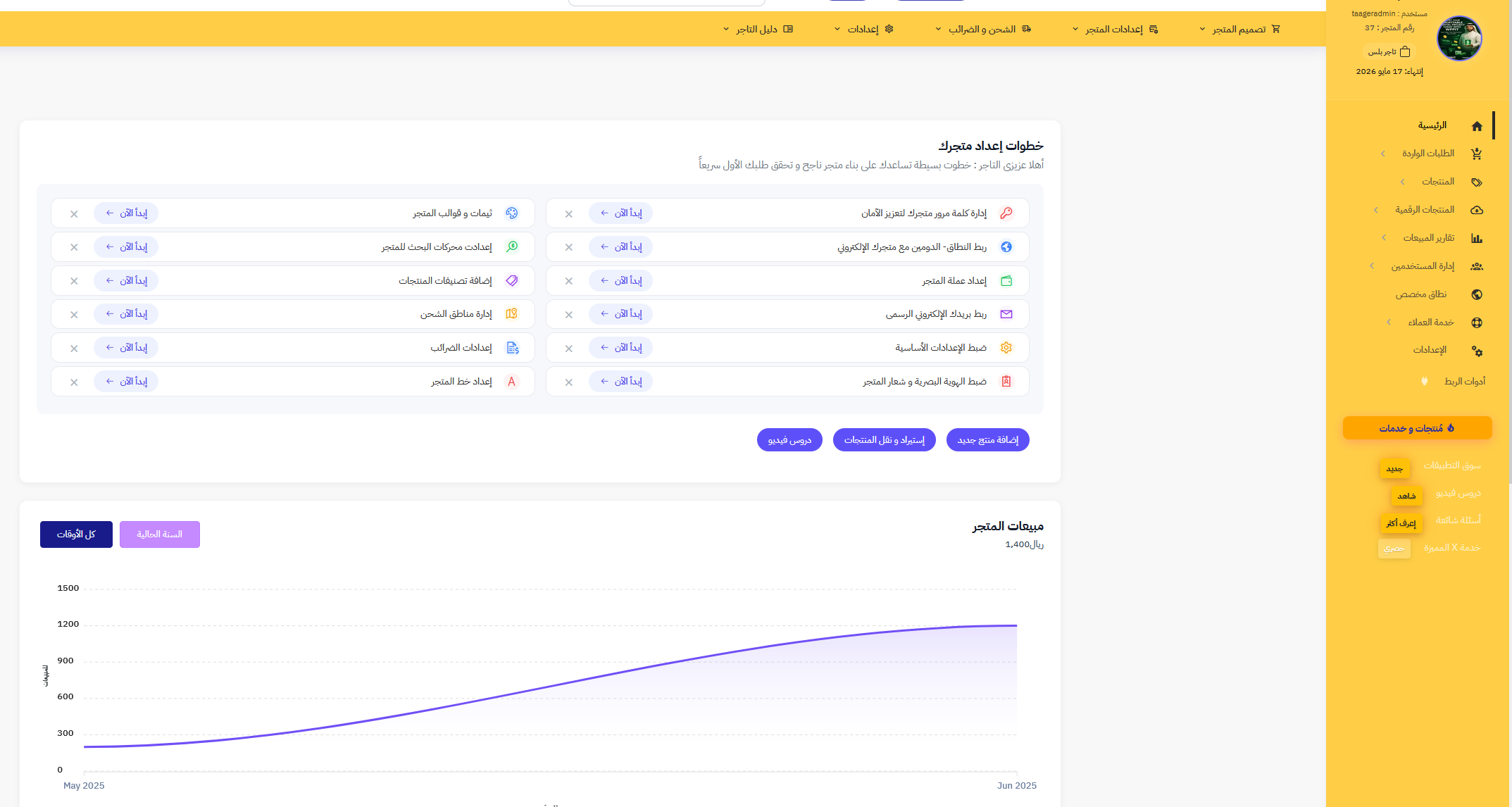 Dashboard Preview